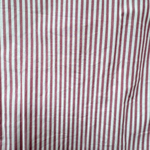 A New Day Midi Sun Dress NEW WITH TAGS Pink and White Railroad Stripe  Size XXL - Picture 4 of 10